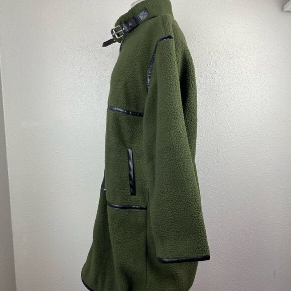 PrettyGarden Full Zip Long Fleece Jacket Size L EUC - Picture 5 of 11